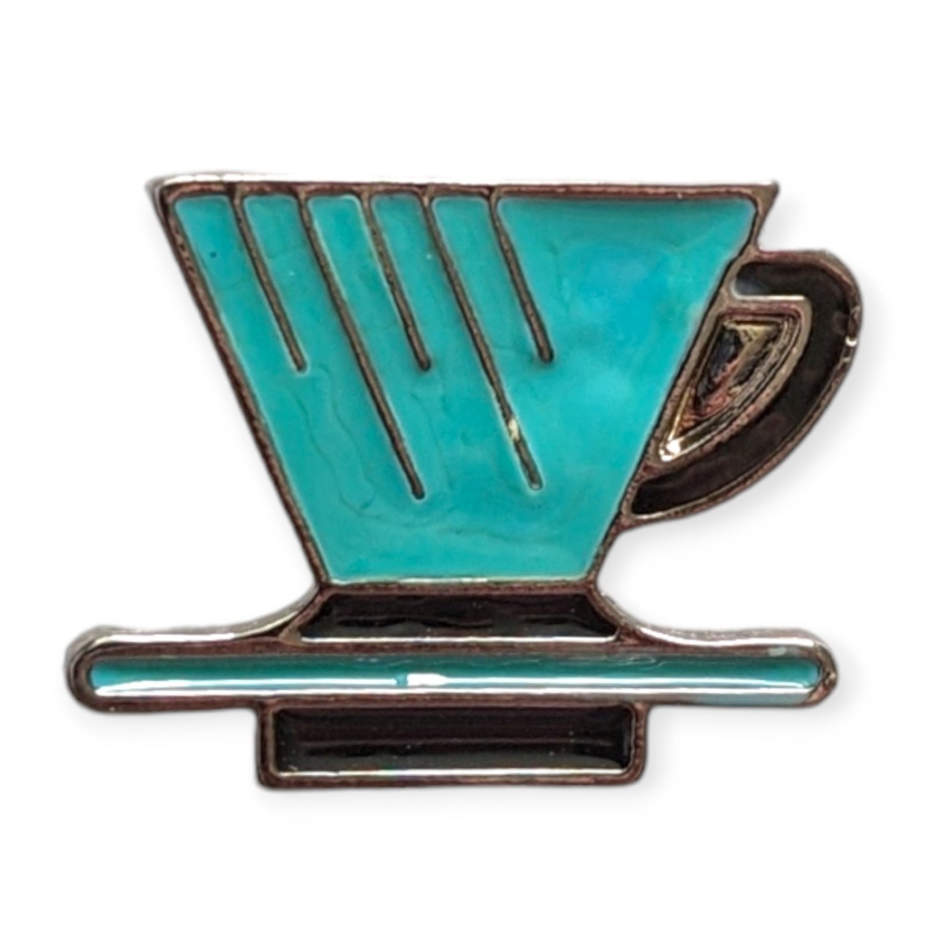 Coffee Lapel Pin Pour Over Cup 16$